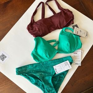 Athleta Bikini Tops Size B/C